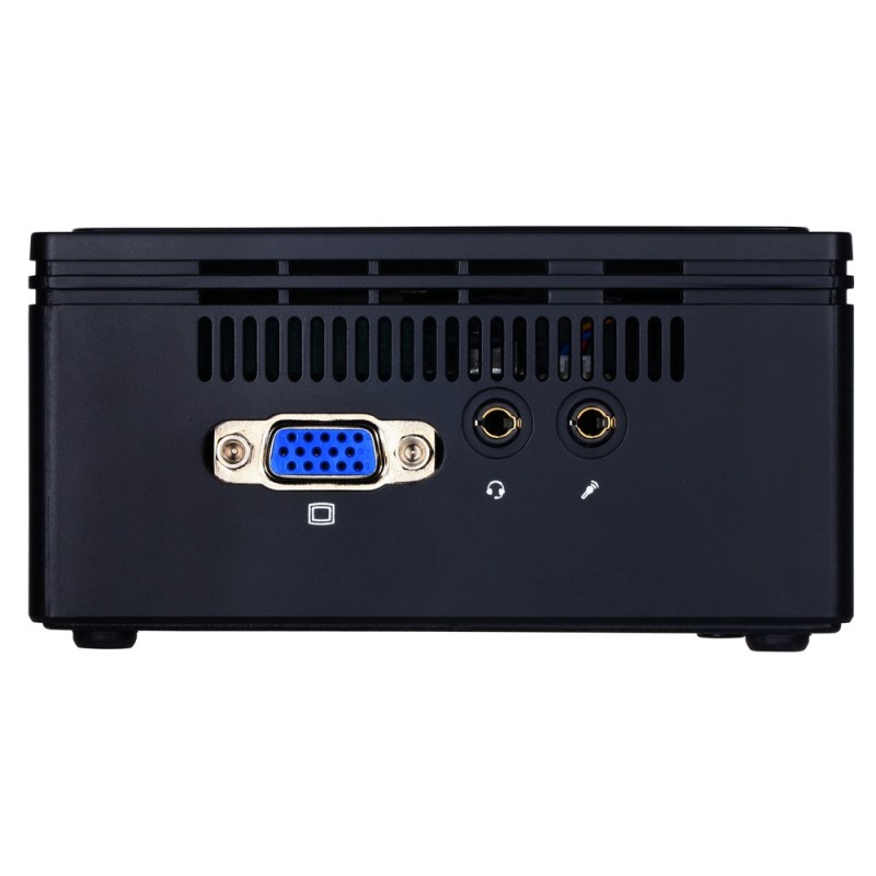 Gigabyte GB-BACE-3160 barebone per PC/stazione di lavoro PC con dimensioni 0,69 l Nero J3160 1,6 GHz - TASTIERA QWERTZ